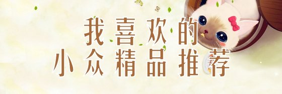 我喜欢的小众精品推荐